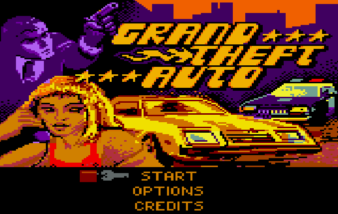 Grand Theft Auto Title Screen